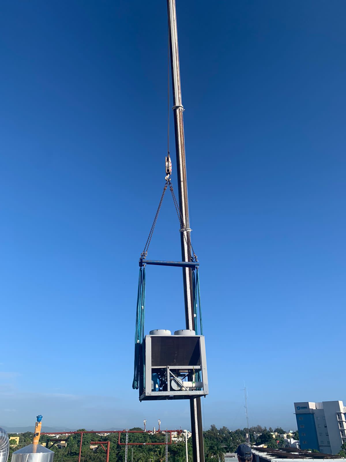 ODESA commercial and industrial HVAC project installation in the Dominican Republic